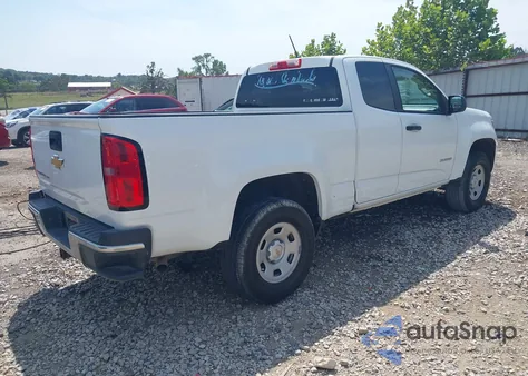 2019 Chevrolet Colorado Wt from USA, damaged, VIN 1GCHSBEN9K1179407